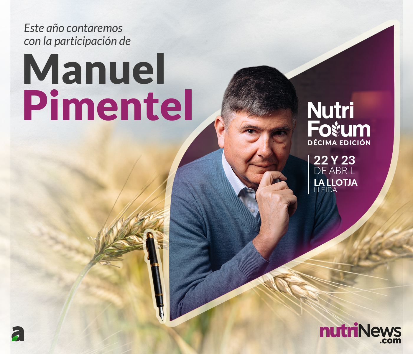 Manuel Pimentel en nutriForum 2026